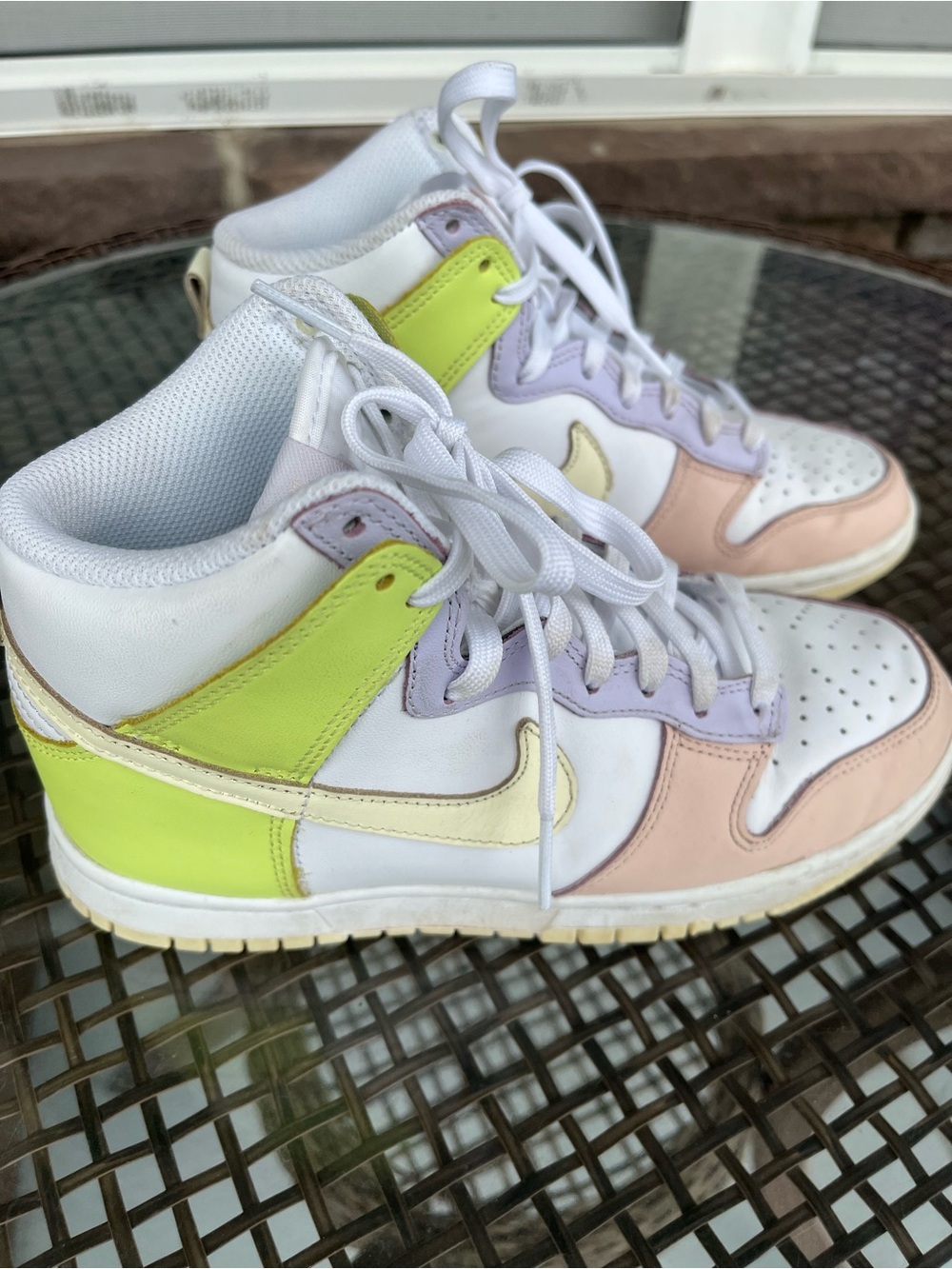 Nike White High-Top Sneakers